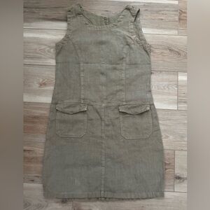 Vintage Click Linen Jumper M